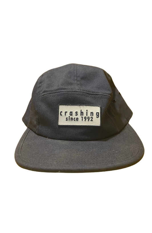 crashing patch 5-panel hat